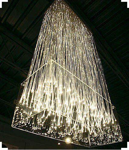 Fiber Optic Chandelier