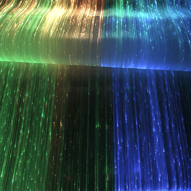 Glow in the dark Starry Luminous Fiber Optic Fabric Textile